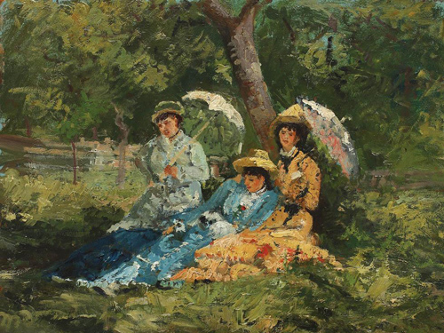 Femei in Parc, de Ioan Andreescu