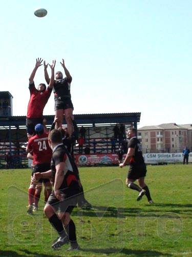 Foto: CSM Stiinta Baia Mare - CSU Cluj (c) eMaramures.ro.