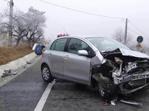 Foto: accident Bistrita Nasaud