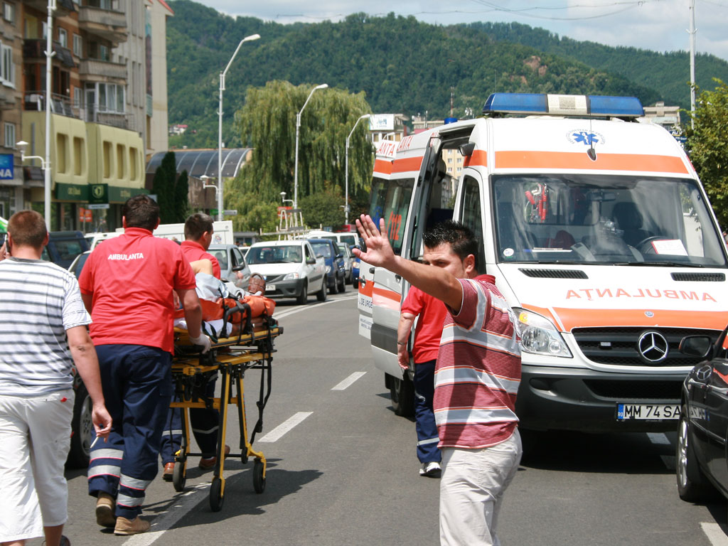 FOTO: Accident Baia Mare, Vantorul si Pescarul 