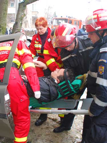 Foto accident strada Olteniei - Baia Mare (c) Muffa