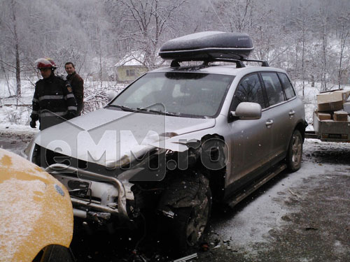 Accident grav la Cavnic