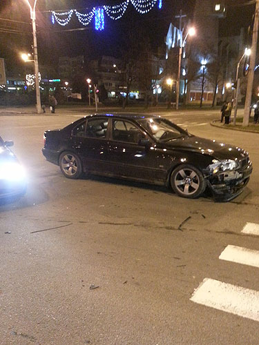 Foto: accident intersectie Republicii - Independentei, Baia Mare (c) eMaramures.ro