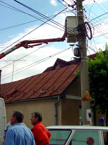 Accident mortal de munca Baia Mare - str. Grivitei