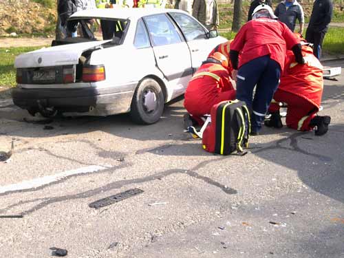 Accident pe bd. Independentei (c) eMM.ro