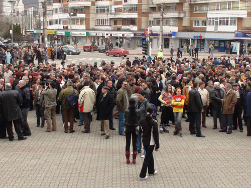 Foto miting Cristian Anghel (c) eMM.ro