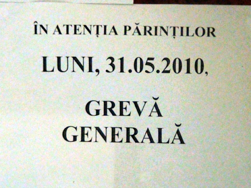 Anunt greva invatamant (c) eMM.ro