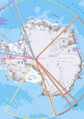 Harta Antarctica