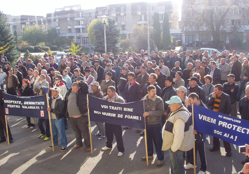 Protest Romplumb (c) eMM.ro