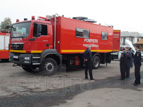 Foto: Centru Mobil de Comanda - ISU Maramures (c) eMaramures.ro