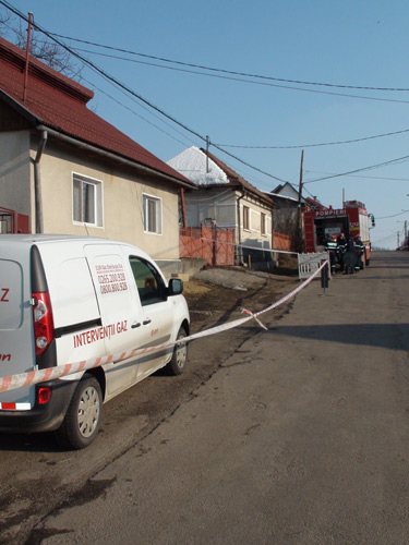 Foto Teava de gaz fisurata in Baia Sprie (c) eMM.ro