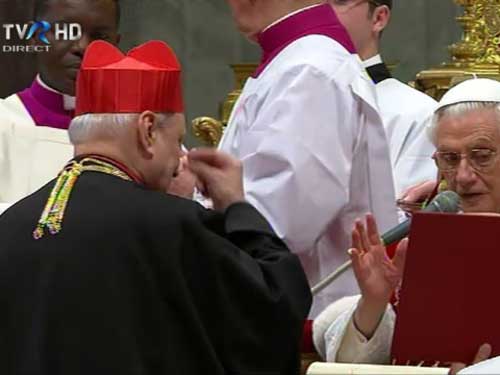 Foto: PF Muresan - cardinal - numire Vatican