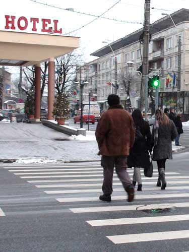 Foto semafor strada Culturii - Bulevardul Bucuresti (c) eMaramures.ro