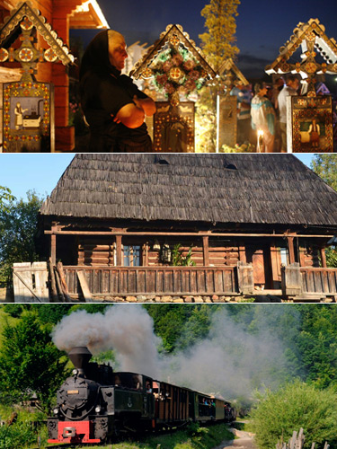 Foto: Sapanta - Cimitirul Vesel, Breb, Mocanita - Valea Vaserului (c) eMaramures.ro