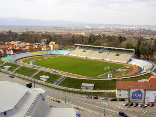 Foto: Stadionul Municipal Sibiu (c) sibiul.ro.